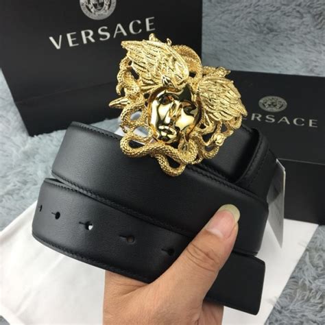 replica versace medusa belts|most expensive versace belt.